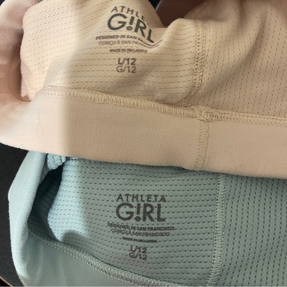 Athleta Girl Sports Bras - Pink and Blue - Picture 4 of 4